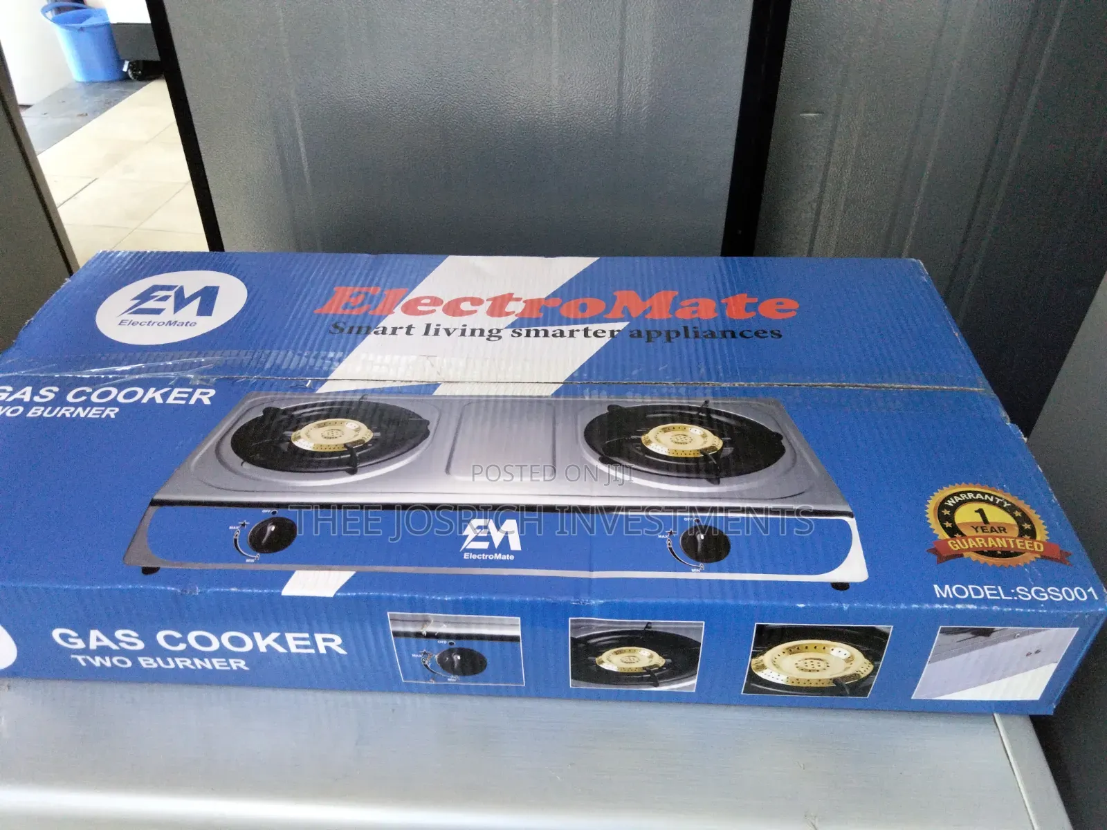 Electromate 2 Burner Burner Cooker Table Cooker