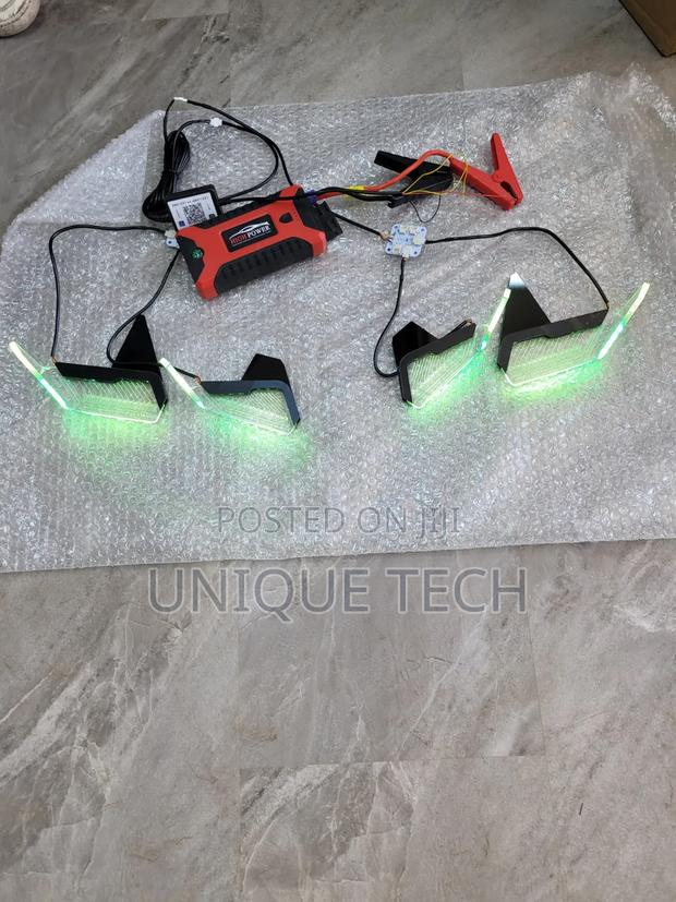 5D LED Headlight Angel Lights With WRGB Color DRL