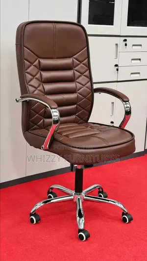 Brown Leather Executive Office Chair | Boss Chair