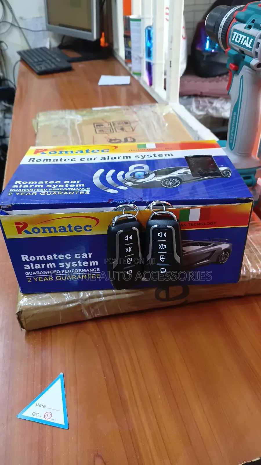 Car Alarm System With Cutoff