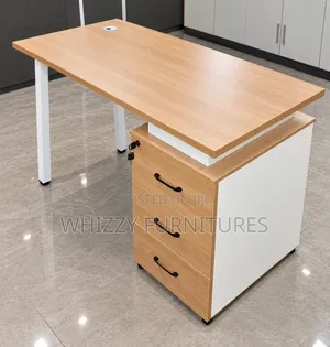 Modern Office Desk With 3 Drawers