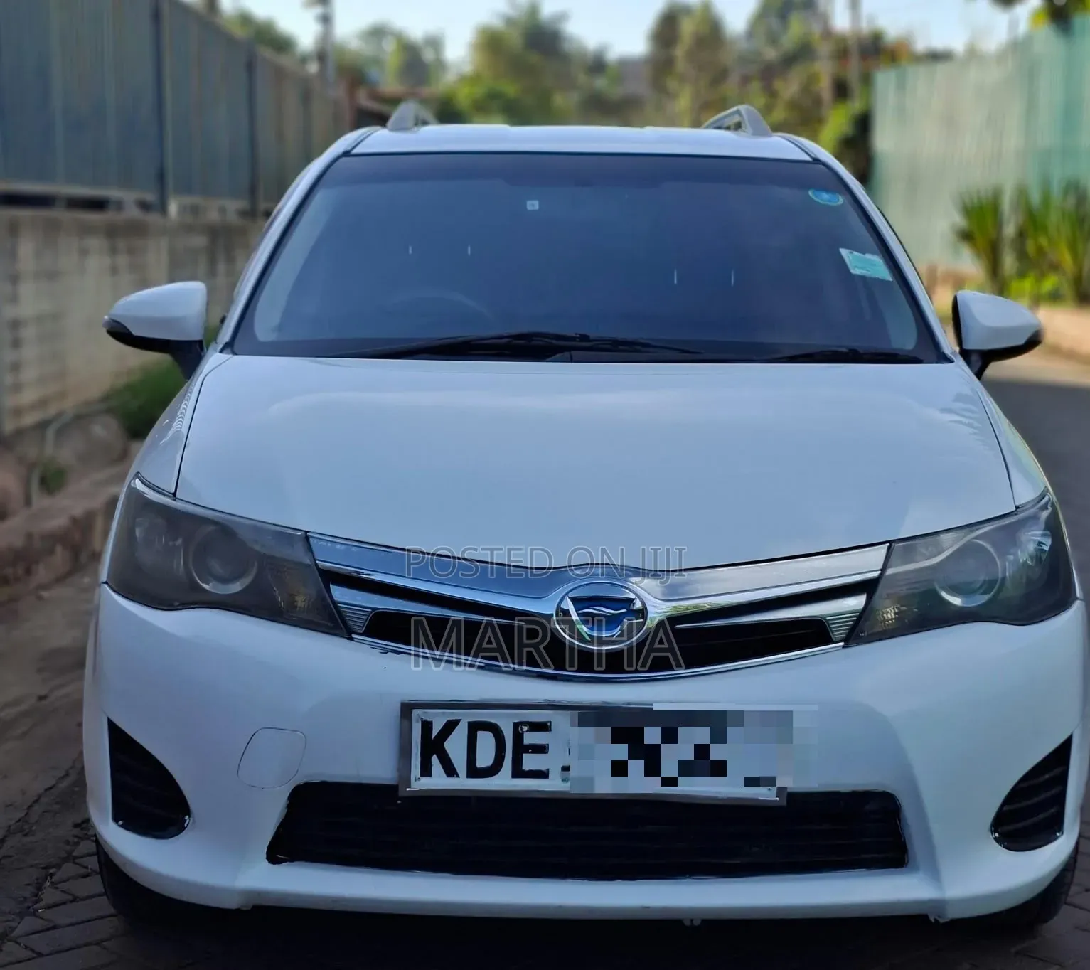 Toyota Corolla Fielder 2014 White