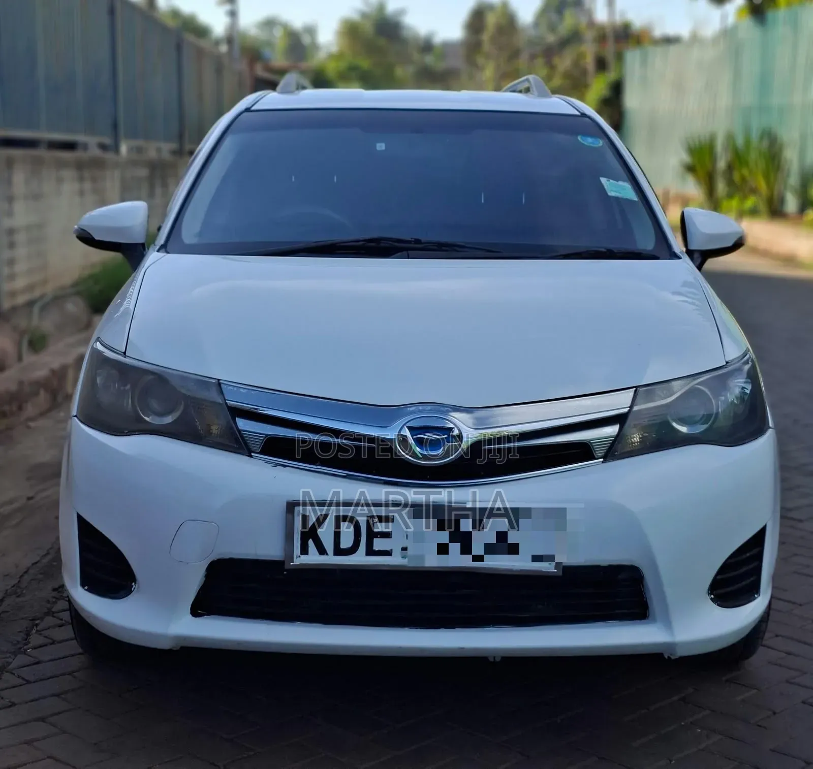 Toyota Corolla Fielder 2014 White