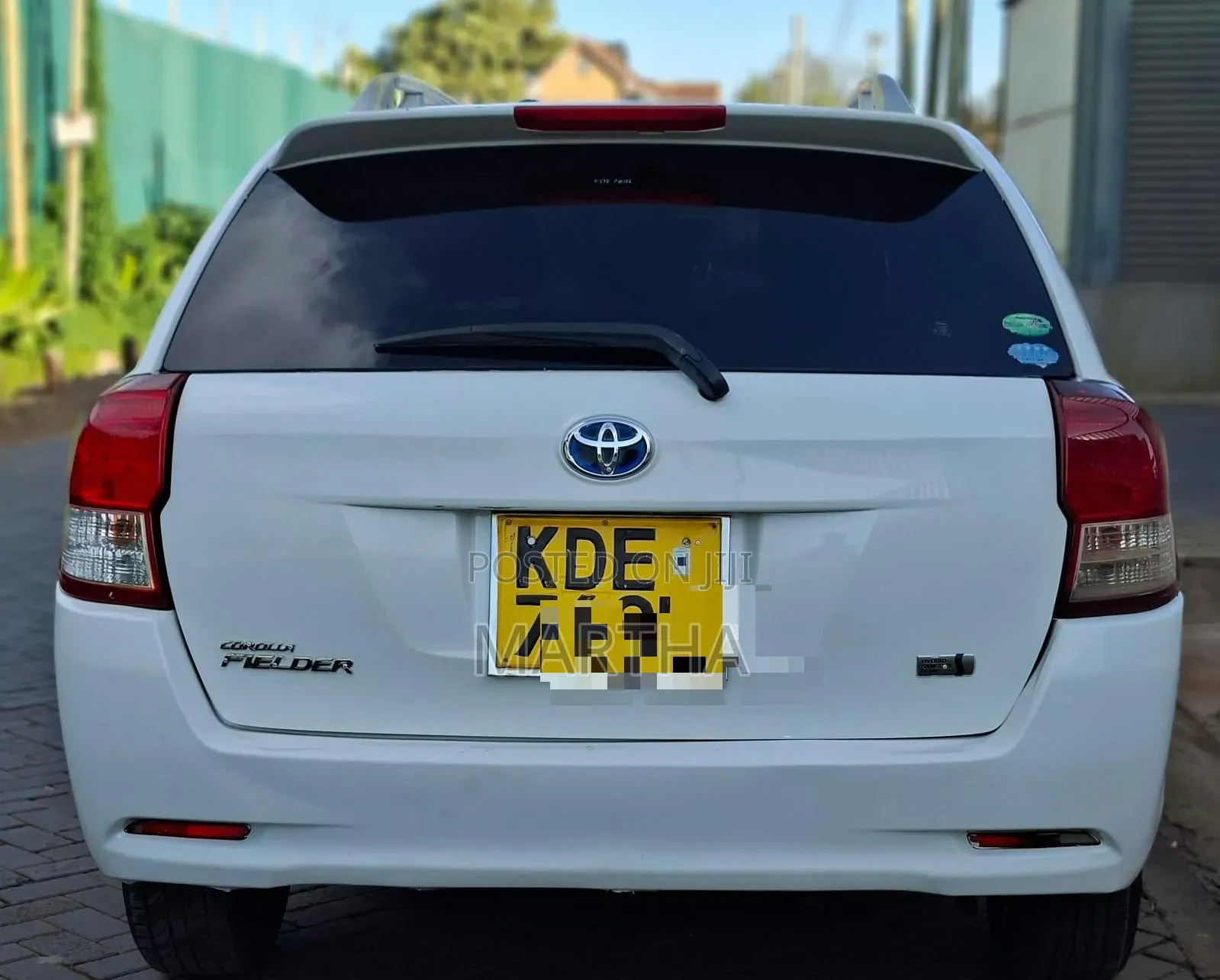 Toyota Corolla Fielder 2014 White