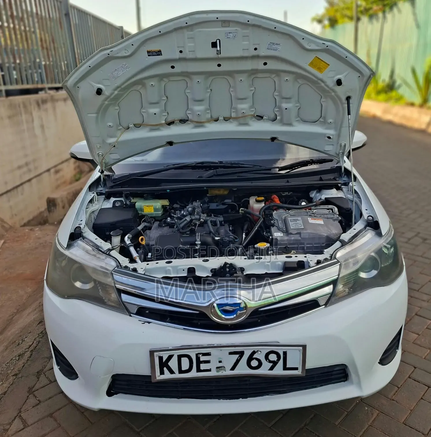 Toyota Corolla Fielder 2014 White