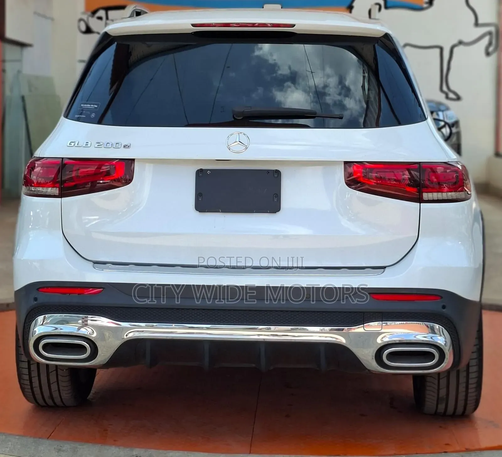 Mercedes-Benz GLB-Class GLB 200 d 4MATIC 2020 White