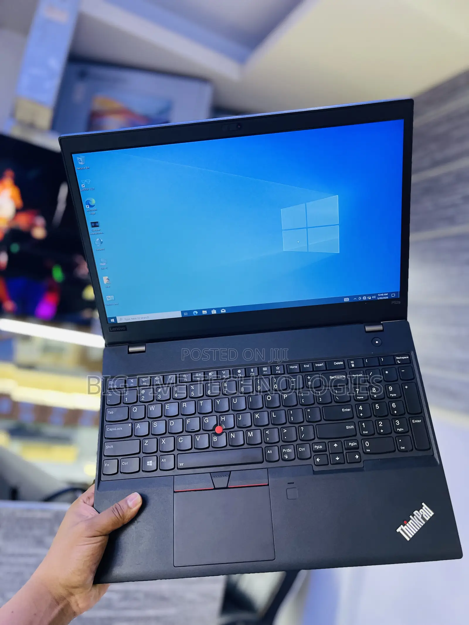 Laptop Lenovo ThinkPad P52s 16GB Intel Core i7 SSD 512GB