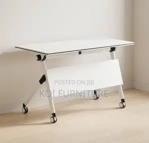 Training Home Office Table | Foldable White Conference Hall Desk