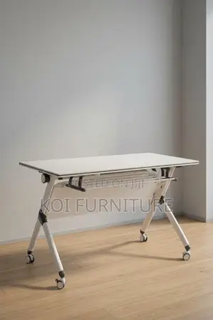 Training Home Office Table | Foldable White Conference Hall Desk