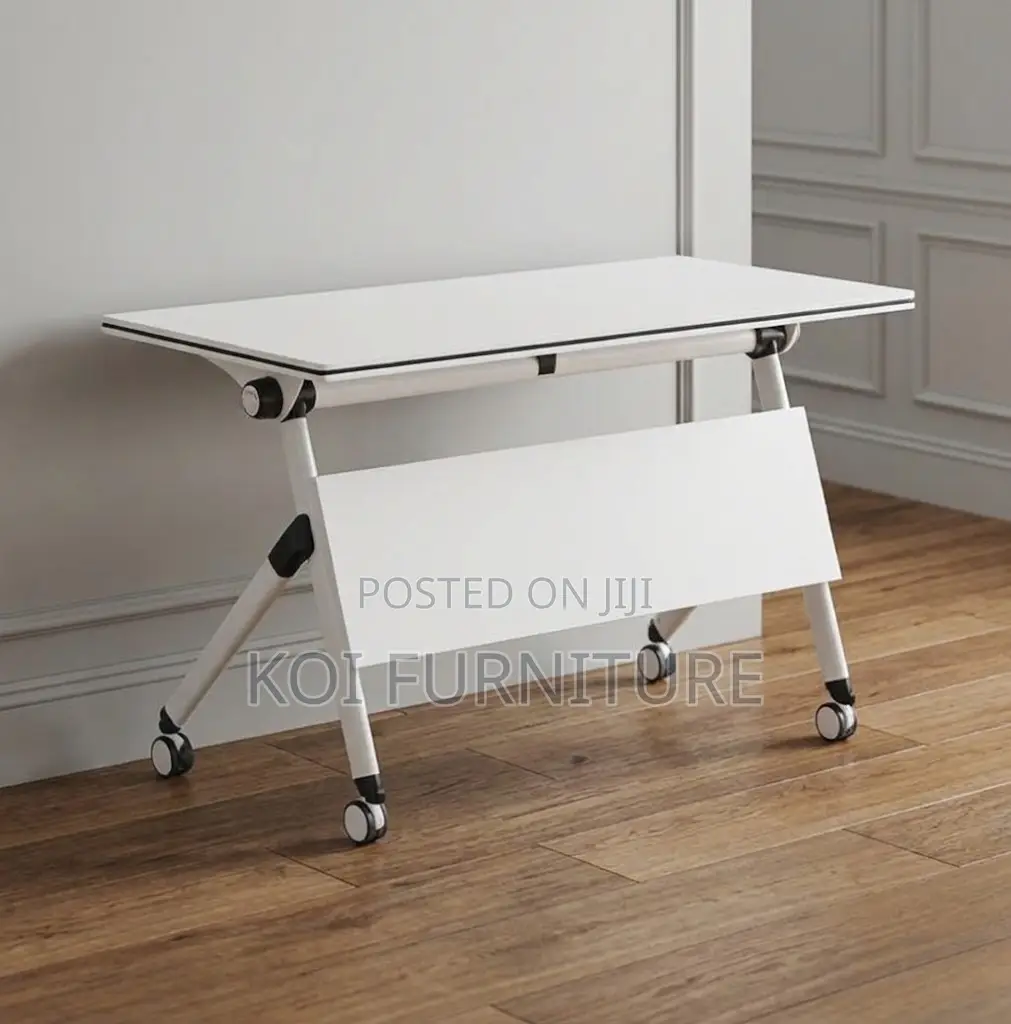 Training Home Office Table | Foldable White Conference Hall Desk