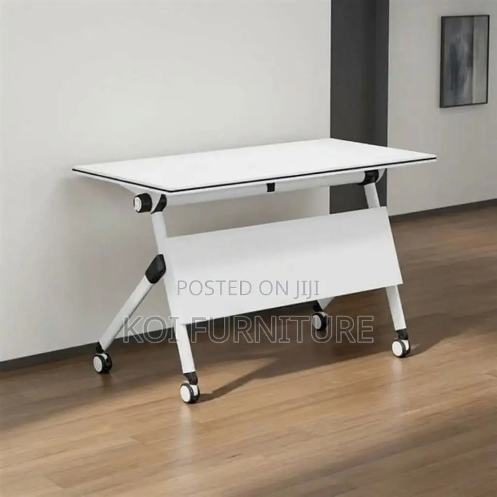 Training Home Office Table | Foldable White Conference Hall Desk