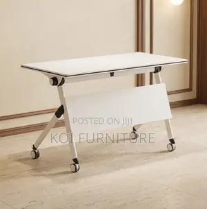 Training Home Office Table | Foldable White Conference Hall Desk
