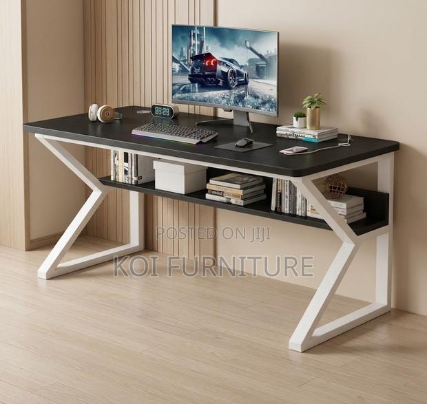 Computer Desks | Modern Gaming Table | With Under Shelf - main view