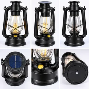Big Solar Powered Lantern for Home and Garden