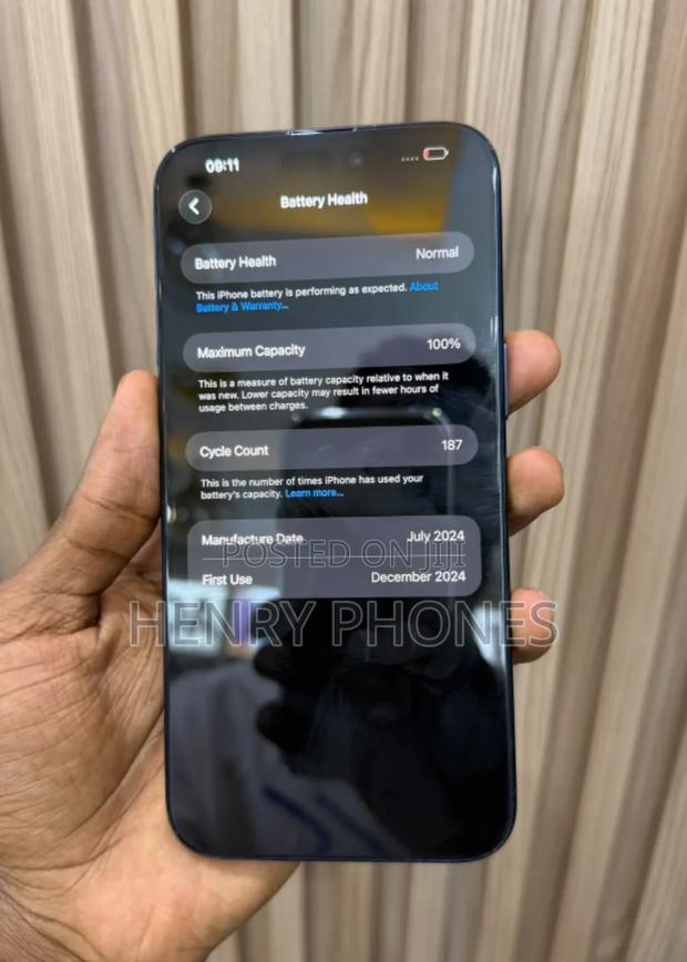 Apple iPhone 15 Pro Max 256 GB Blue - thumbnail 3