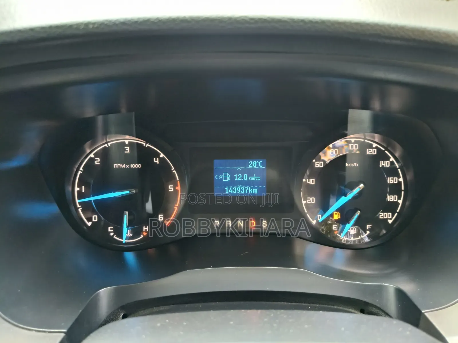 Ford Everest 2018 Blue