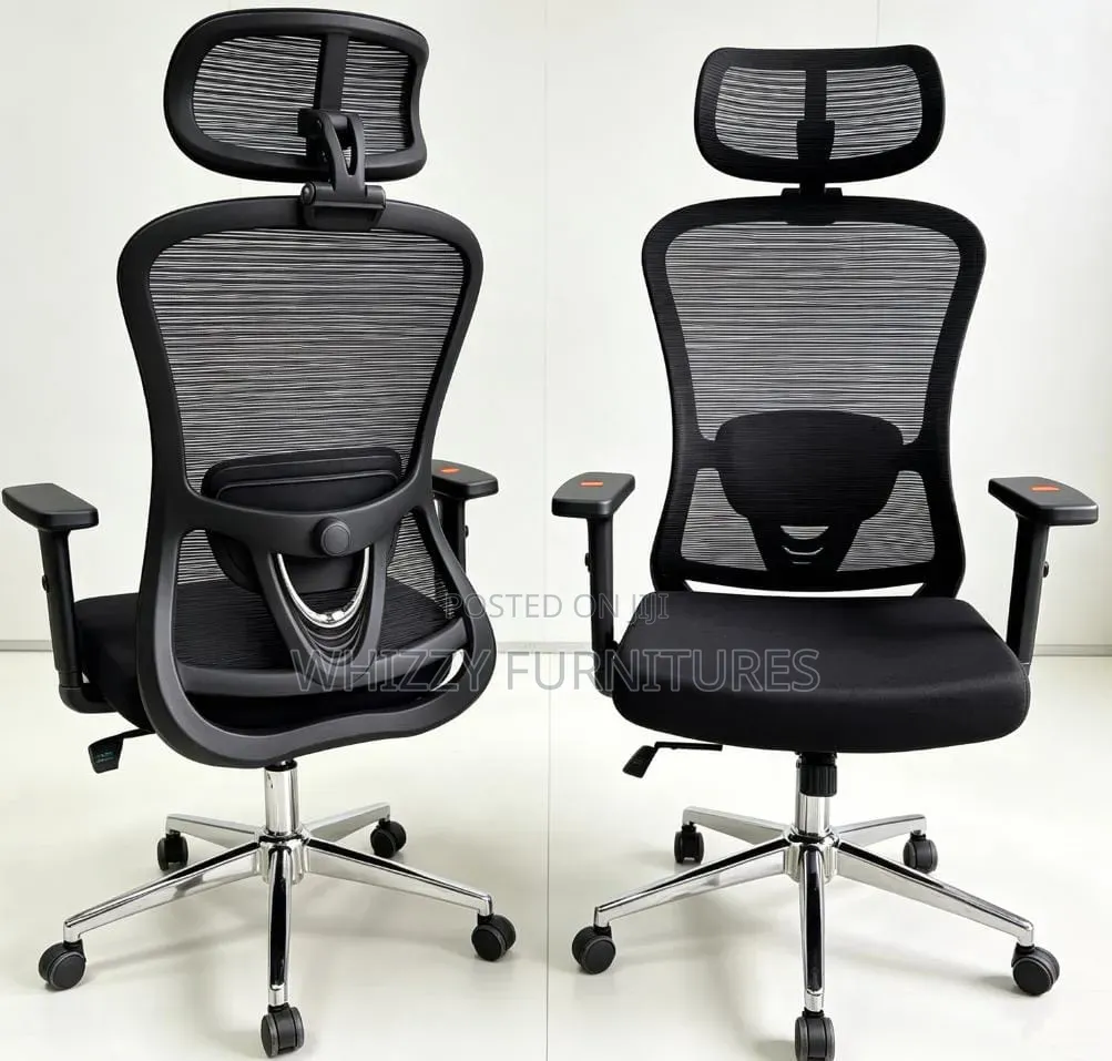 High-Back Ergonomic Mesh Office Chair