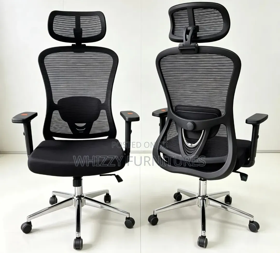 High-Back Ergonomic Mesh Office Chair