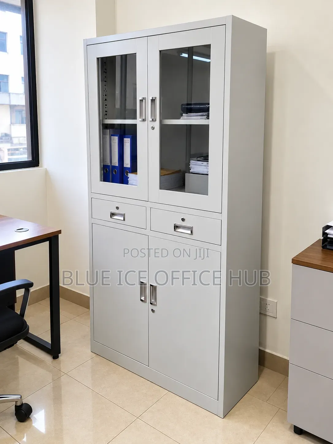 Metallic Office Cabinet