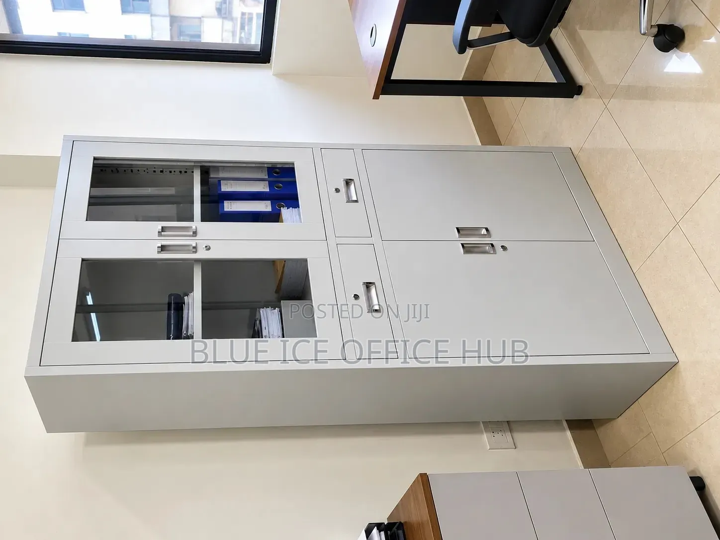 Metallic Office Cabinet
