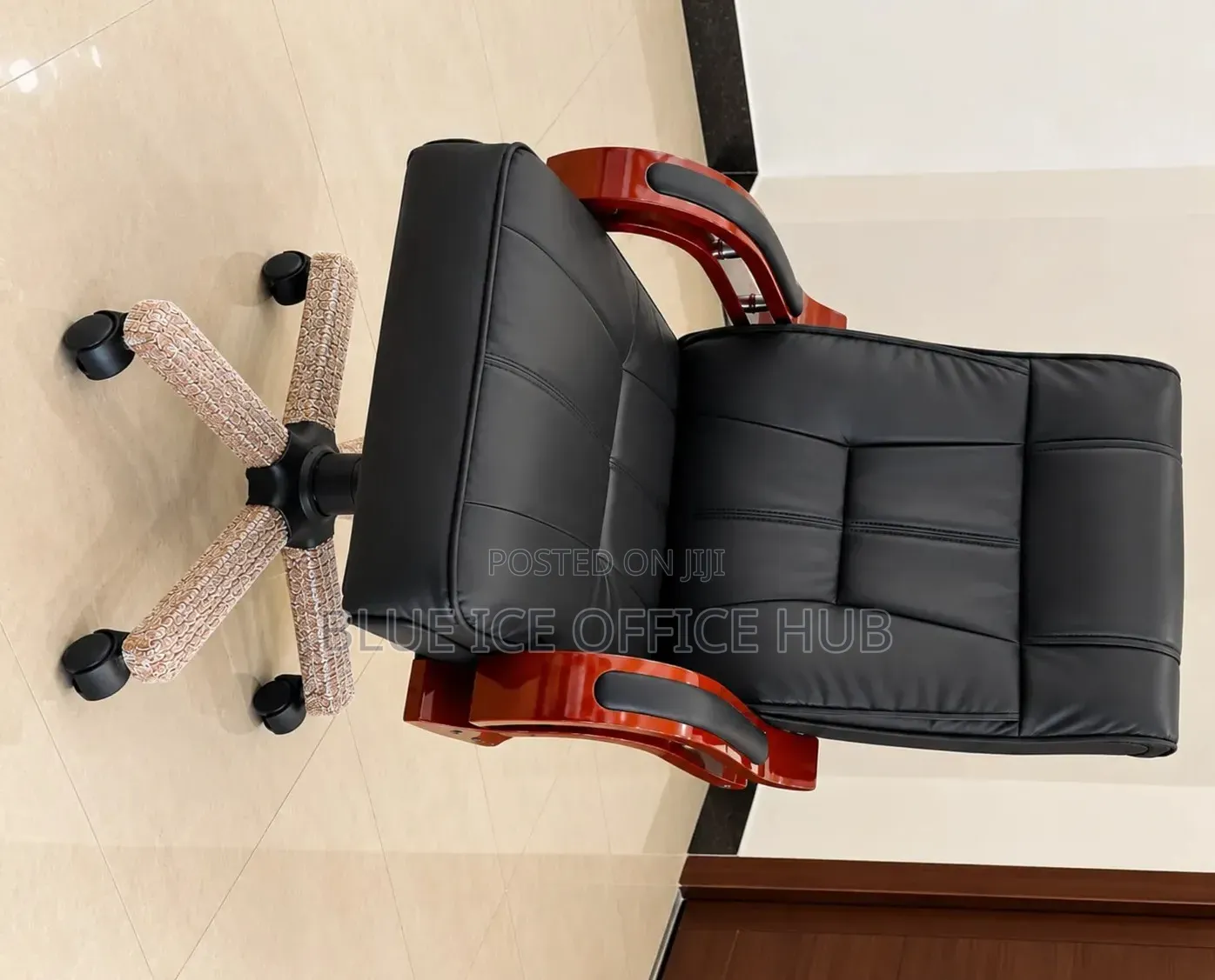 Black Leather Executive Chair