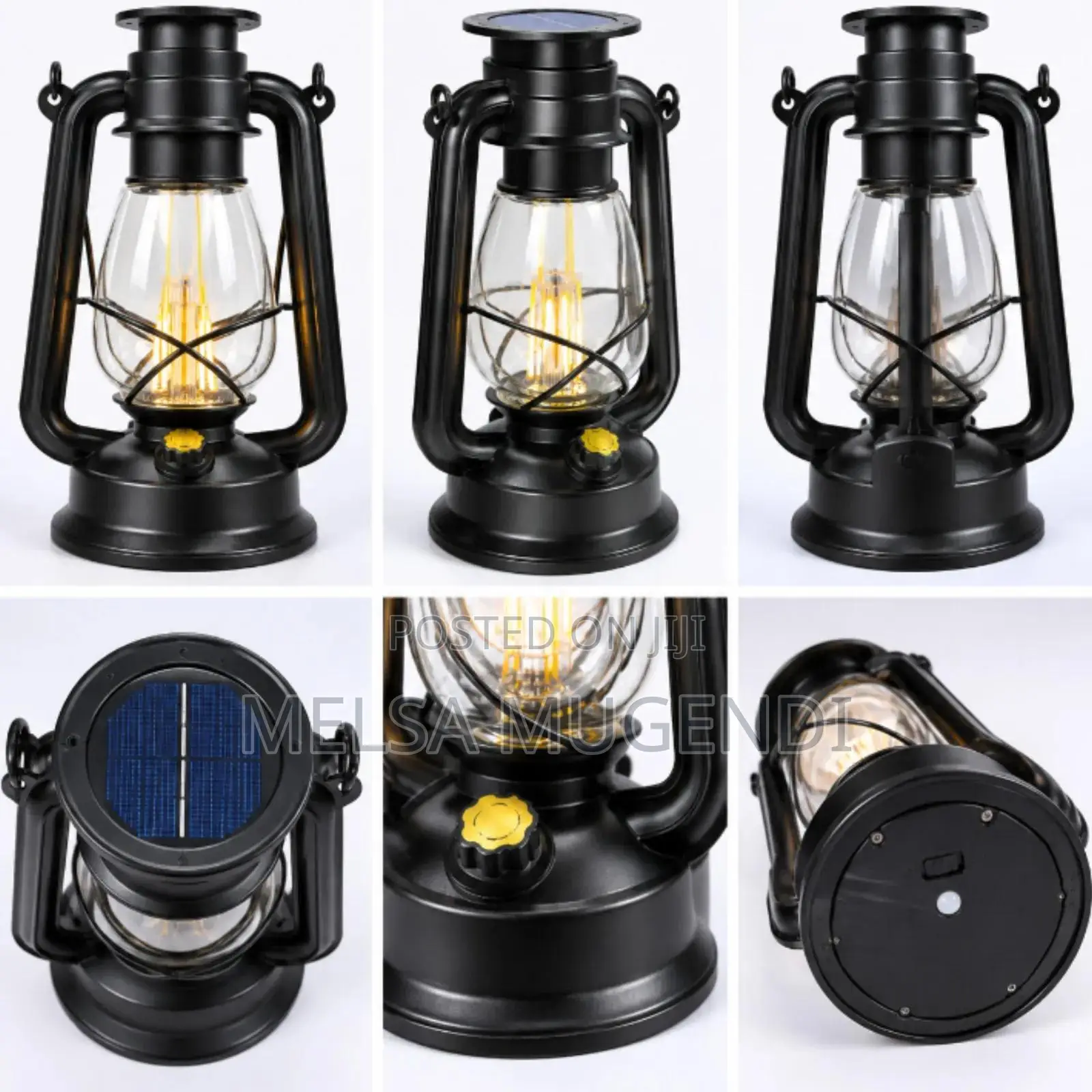 Big Solar Powered Lantern for Home and Garden