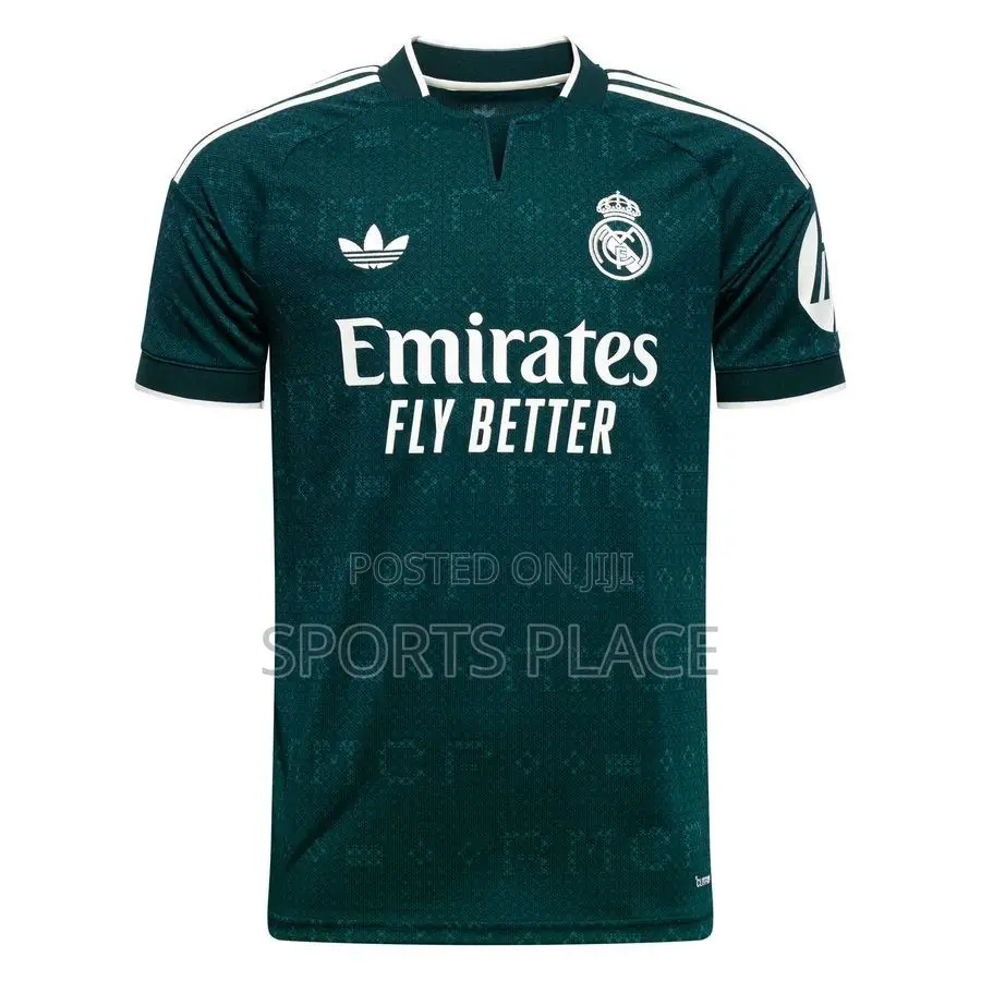 Real Madrid Green Away Jersey 2026/2027