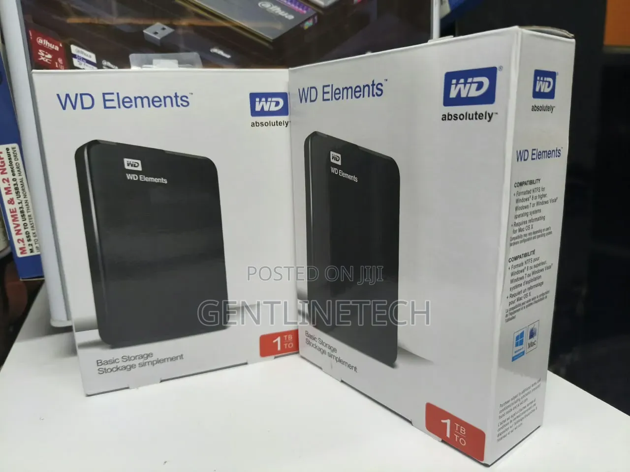 Wd 1TB Portable External HDD