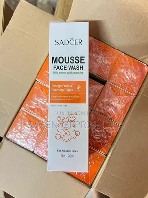 Orange Face Wash Mousse -Sadoer
