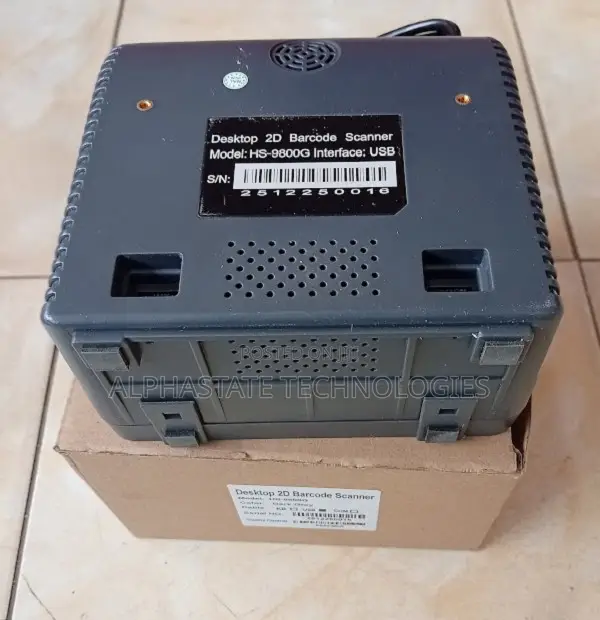 Desktop 2d Barcode Scanner Hs-9800g USB Interface