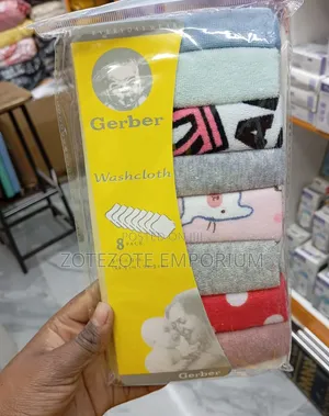 8pack Baby Washcloth