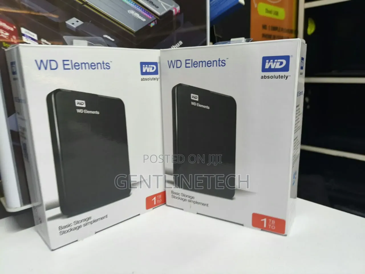 WD 1TB Portable Hard Disk for Data Storage
