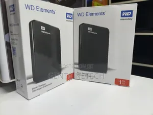 WD 1TB Portable Hard Disk for Data Storage