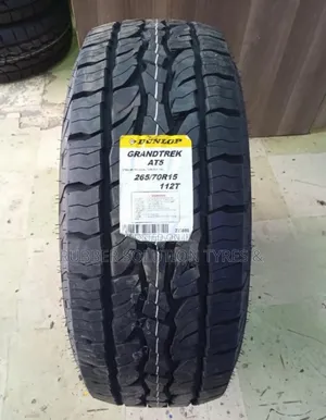 265 /70 R15 Dunlop Tyres Grandtrek AT5 All-Terrain