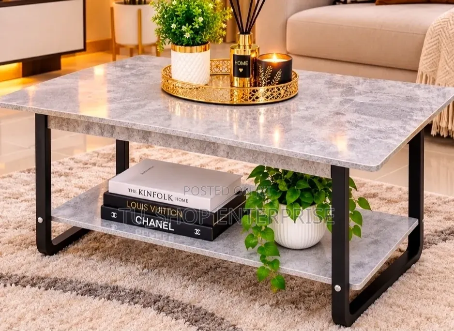 Imported Executive Marble Top Coffee Table at 