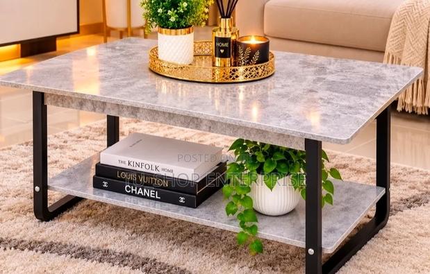 Imported Executive Marble Top Coffee Table at  - thumbnail 2