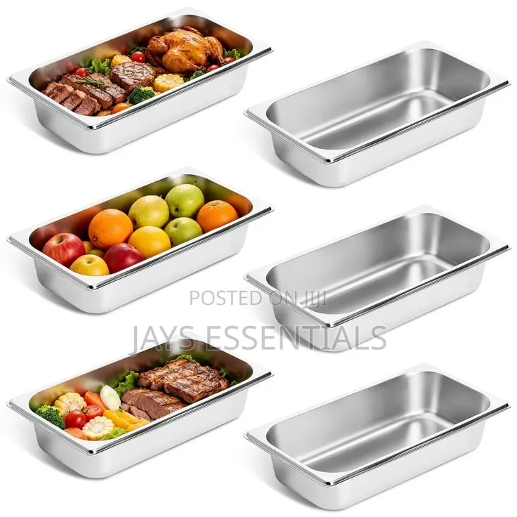 Chaffing Dish Pan Inserts : Single , Double , Triple