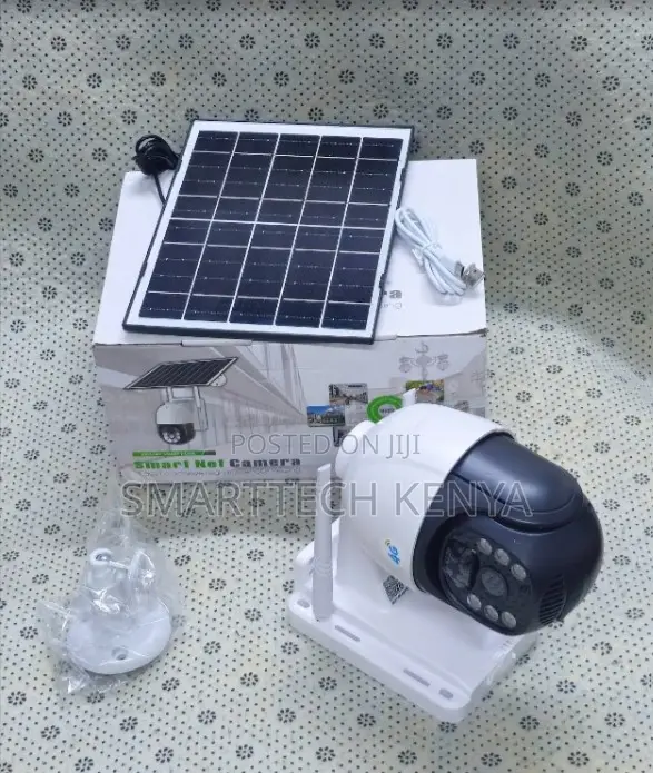 Simcard PTZ 360 Degrees Solar Powered CCTV Camera 4G