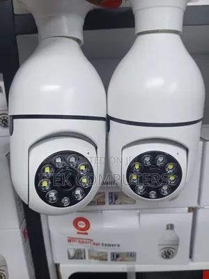 V380 Pro Single Lens Bulb Camera for Office Monitoring