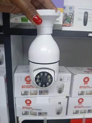 V380 Pro Smart Bulb Camera With Mobile App Connectivity