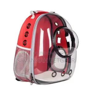 Transparent Space Capsule Pet Carrier Backpack for Small Cats and Dogs