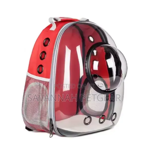 Transparent Space Capsule Pet Carrier Backpack for Small Cats and Dogs