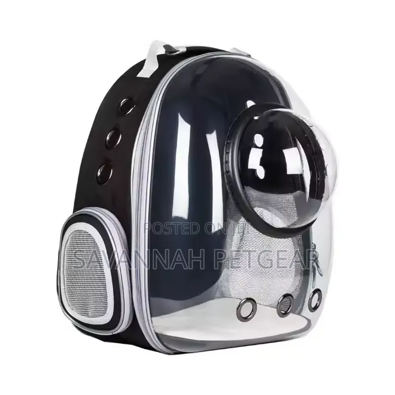 Transparent Space Capsule Pet Carrier Backpack for Small Cats and Dogs