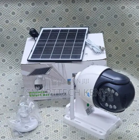4G SIM Card Solar PTZ CCTV Camera Outdoor Security Camera