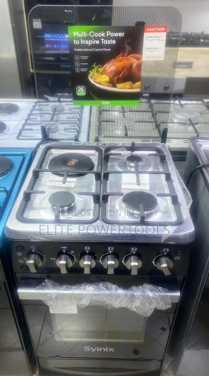 Syinix 50by55 3+1 Standing Cooker