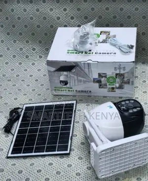 V380 Pro 4G Solar Powered CCTV Camera With Two-Way Audio