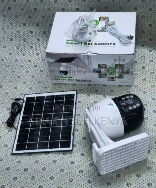 4MP 4G SIM Card Solar PTZ CCTV Camera With Human Detection