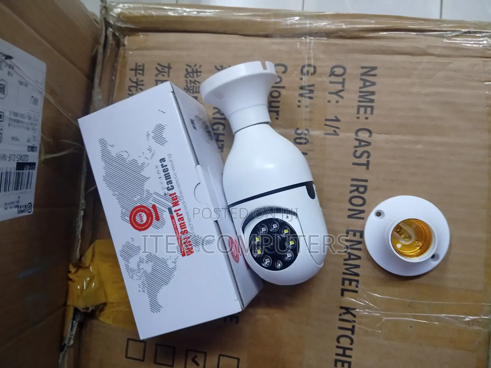 V380 Pro Smart Bulb Camera for Convenient Video Recording