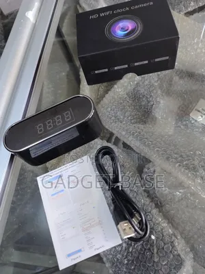 HD WiFi Clock Camera – Remote Viewing & Security Camera