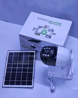 V380 4G Solar PTZ Camera Single Lens Outdoor Camera With Solar Panel